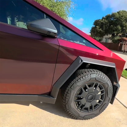 Upgrade Cybertruck Center Wheel Caps Heptagon Hub Covers Lug Nut Covers Tesla Accessories EVBASE