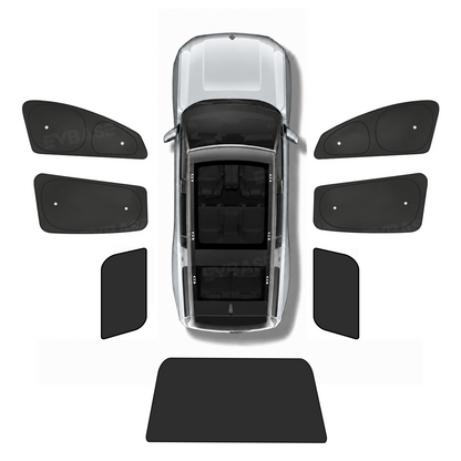 Sunshade for Rivian R2 Side Window Shade & Windshield Sun Shade & Glass Roof Sun Visor Foldable Heat Reflective Protector