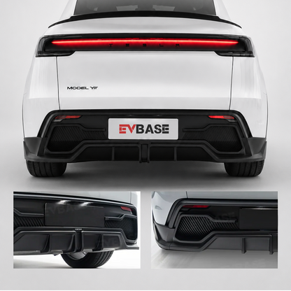 Model Y L Body Kit Full Aero Front Lip & Side Skirts & Rear Diffuser for Tesla