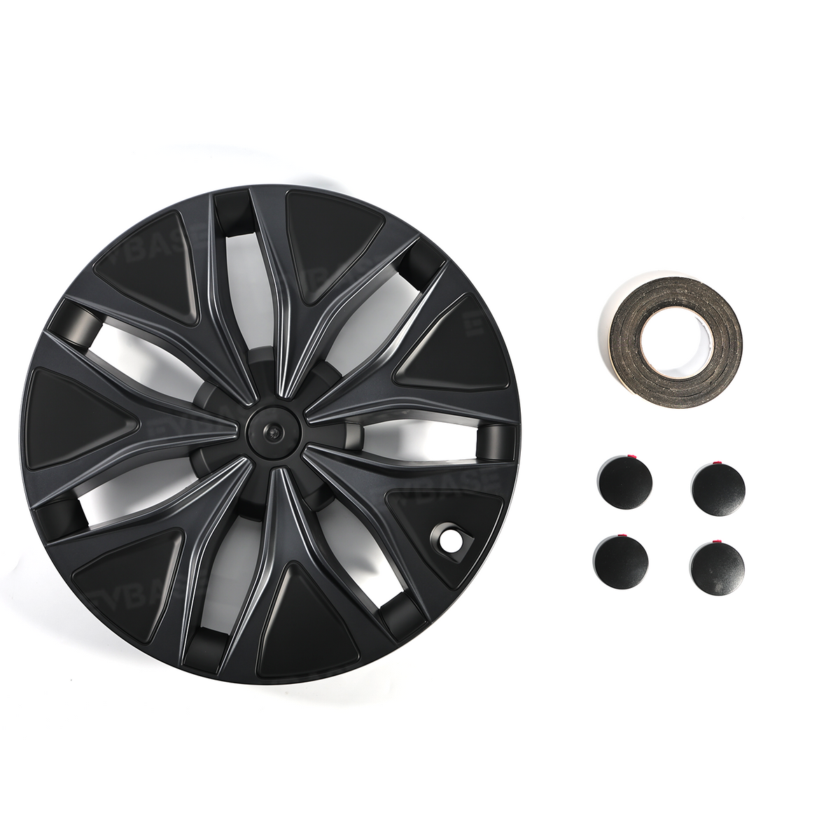 Model Y L Wheel Covers 19" Mecha Wheels Hubcaps Inspired By Model Y Performance