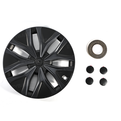 Model Y L Wheel Covers 19" Mecha Wheels Hubcaps Inspired By Model Y Performance