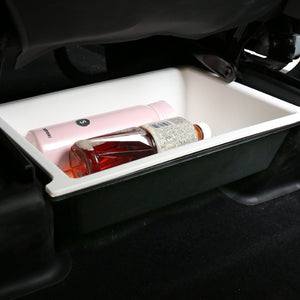 New EVBASE Model Y Underseat Storage Box Organizer Tesla Hidden Tray With double layer Cover