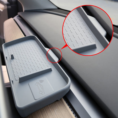 EVBASE Storage Box Under The Screen Dashboard Storage Tray For Tesla Model 3 Y