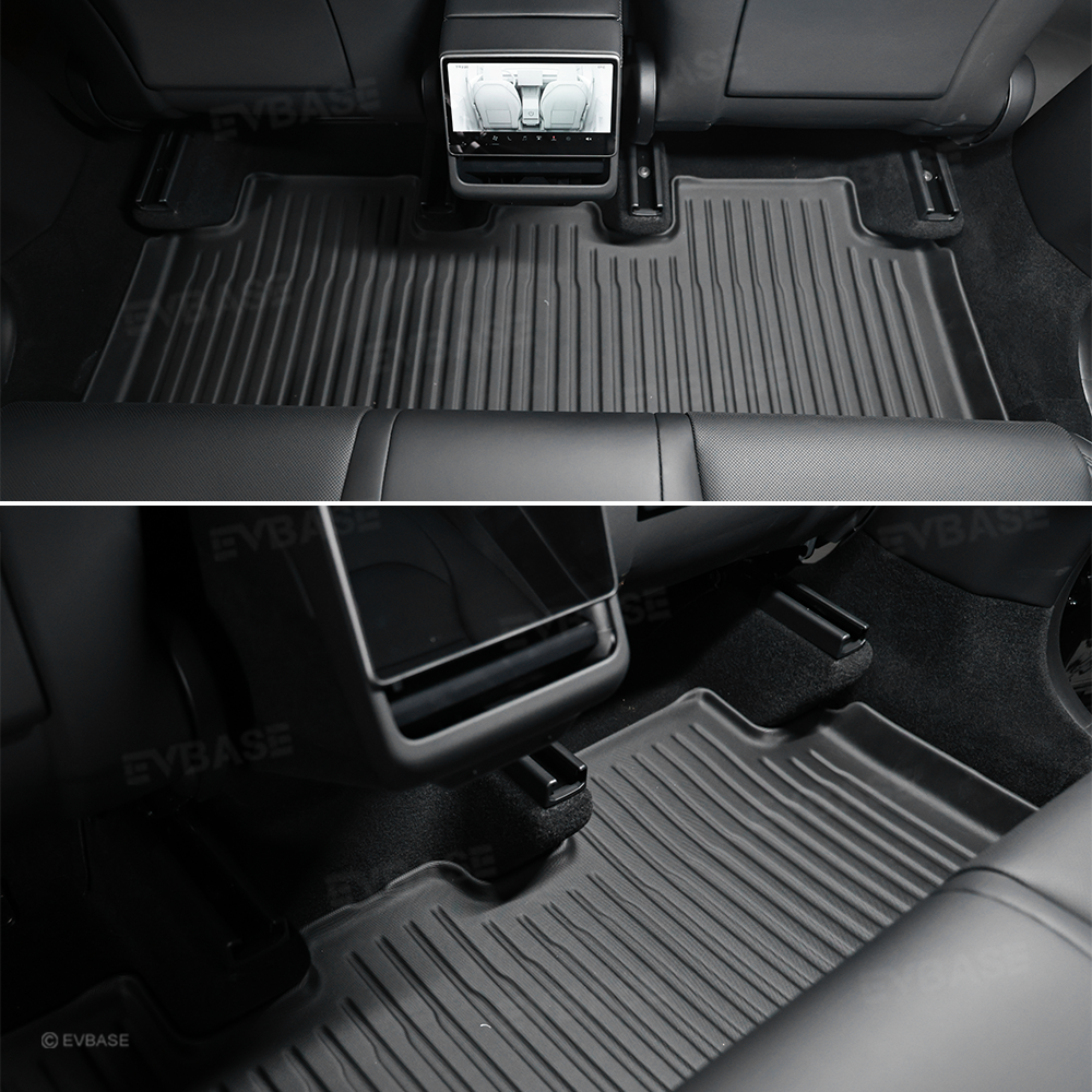 Model Y Juniper Standard All-Weather Floor Mats & Trunk Mats Cargo Liners & Seatback Covers TPE Interior Full Coverage Protector