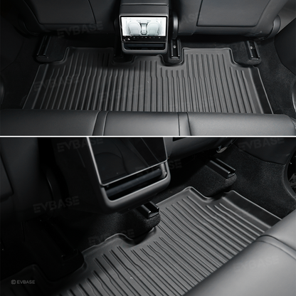 Model Y Juniper Standard All-Weather Floor Mats & Trunk Mats Cargo Liners & Seatback Covers TPE Interior Full Coverage Protector