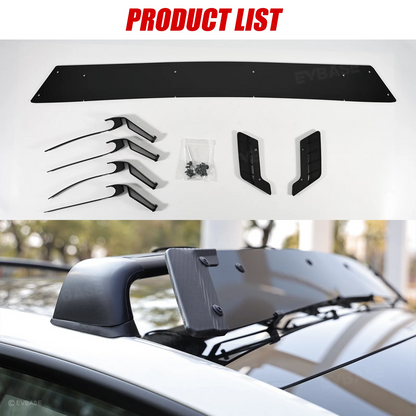 Model Y/ Y Juniper/ YL Roof Rack Wind Deflector for Reduced Wind Noise