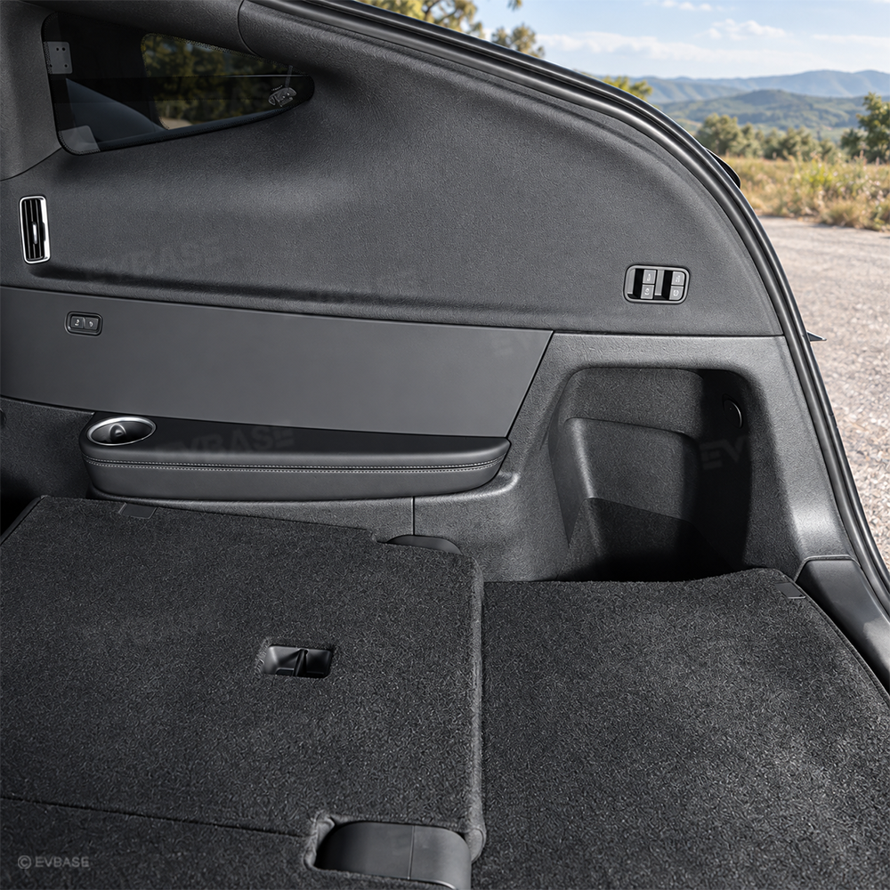 Model Y L Rear Trunk Side Panel Protectors TPE Interior Protection Covers