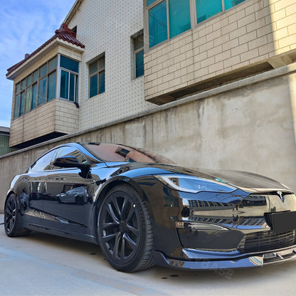 Model S Front Bumper Lip ABS Splitter Performance Spoiler Racing Style For Tesla