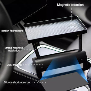 Tesla Model 3 Y Under Screen Storage Tray Center Console Organizer Tissue Holder Tesla Accessories