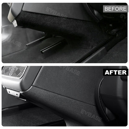 Model 3 Highland Rear Anti-Kick Lower Cover Air Vent Guard Pedal Center Console Panel Protector for Tesla