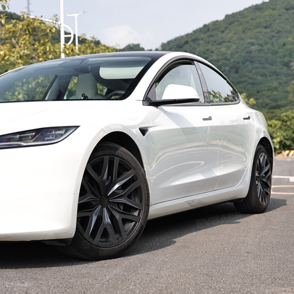 Model 3 Highland Wheel Covers 18" Photon Wheels Hubcaps Inspired By Model Y Performance