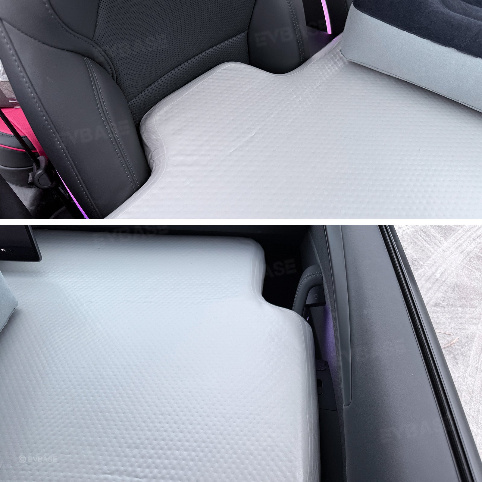 Front Seat Air Mattress Kids Inflatable Camping Bed with Air Pump for Model Y/ Y Juniper & Model 3/ 3 Highland