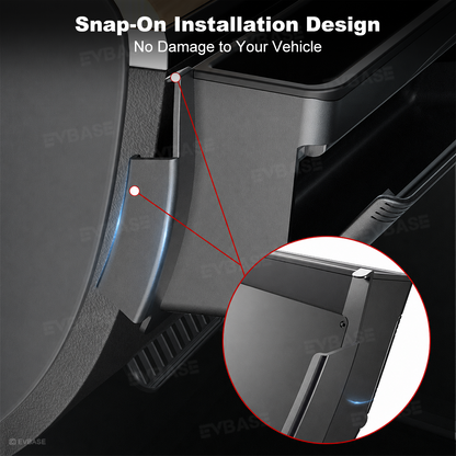 Model Y/ Y Juniper Dashboard Organizer Multifunctional Storage Box Sunglasses Phone Holder Glove Box Organized Accessories