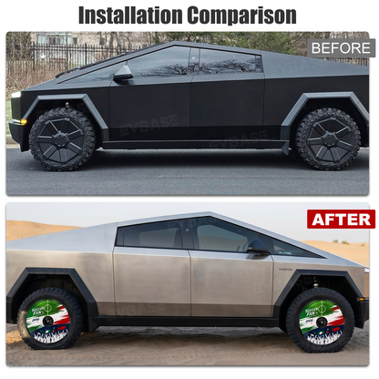 Cybertruck Aero Wheel Covers 18/20 Inch Wheels Hubcaps for Tesla