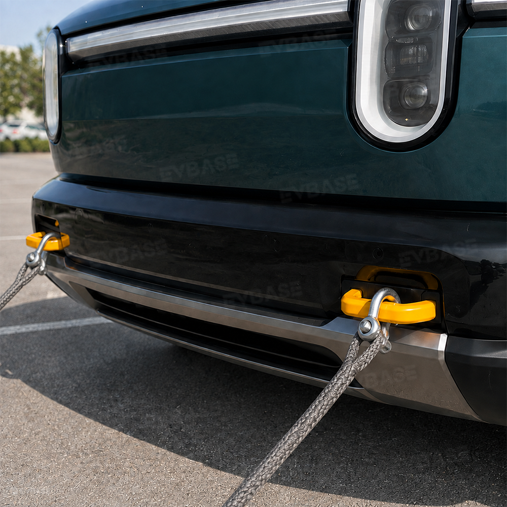 Front Bumper Tow Hook Covers for Rivian R2 Silicone Tow Hooks Protector