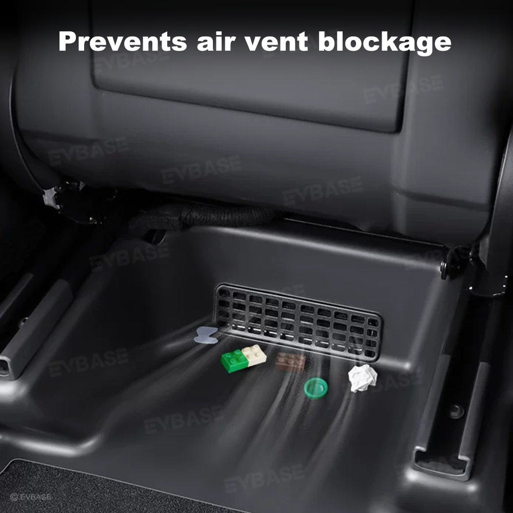 Model Y L Seat Slide Rail Anti-Kick Guard Under-Seat Full Coverage Protector Pad