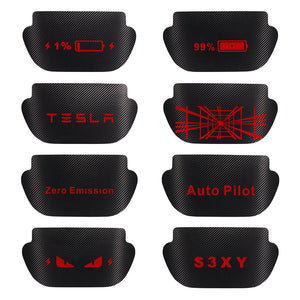 Tesla Model 3 Y High-mounted Lamp Garnish Rear Windscreen Brake Light Decals