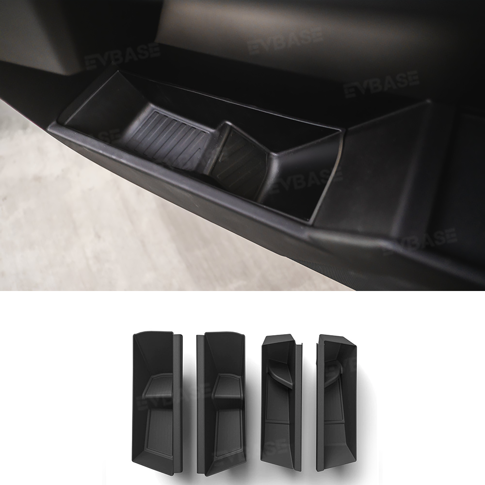Cybertruck Door Pocket Organizers Liner Front and Rear Door Side Storage Box