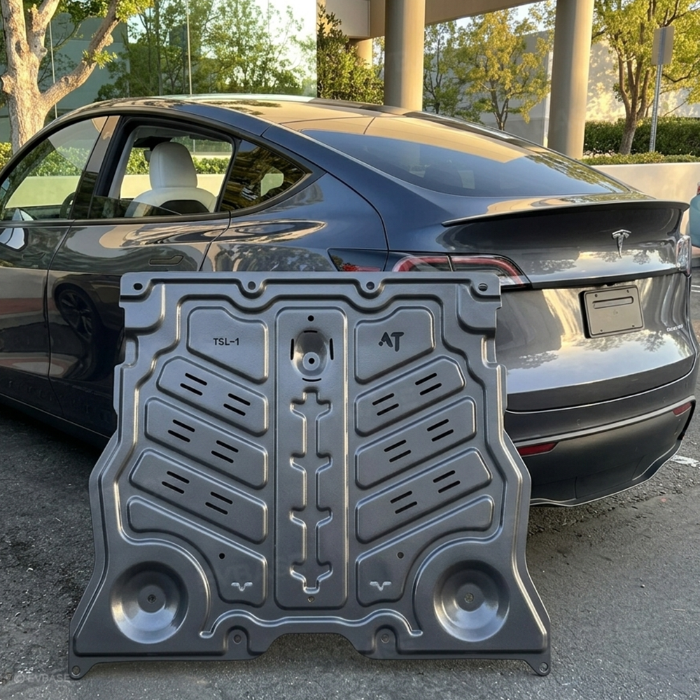 Model Y/ Y Juniper & Model 3/ 3 Highland Skid Plate Overlanding & Ultra Protection Aluminum Alloy Underbody Protection Cover