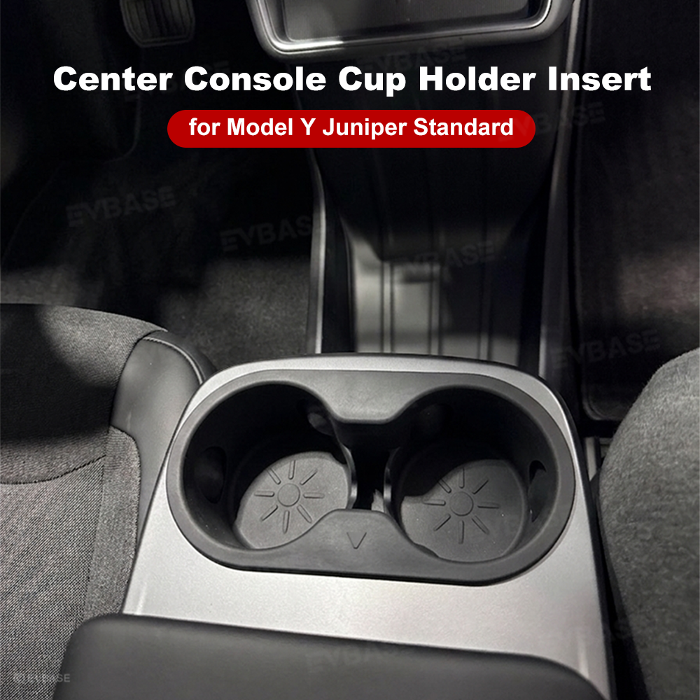 Model Y Juniper Standard Center Console Cup Holder Insert for Tesla