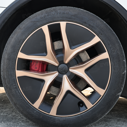Model Y Juniper Wheel Covers 19 Inch Wheels Hubcaps Performance Look