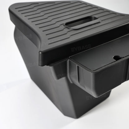 Model Y Juniper Rear Trunk Storage Box TPE Side Cargo Organizer Bins 2.0 with Lids for Tesla