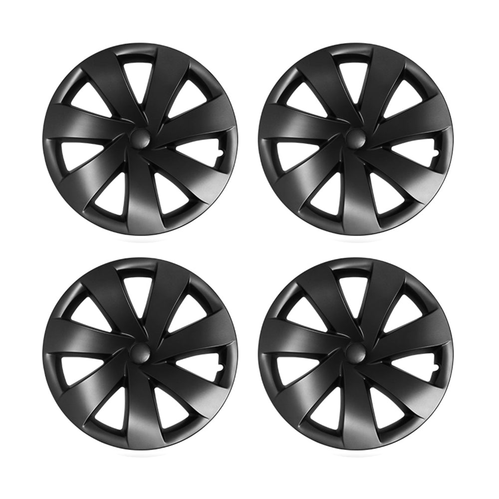 50%OFF -Model Y Wheel 19-Inch Hub Cap ABS Replacement Wheel Cover Set of 4 Matte Tesla Accessories
