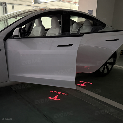 Model Y Juniper Puddle Lights 64-Color Changing Door Projection Lights with Smart APP Control for Model 3/Y/X/S