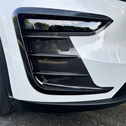 Model Y Juniper Front Fog Light Cover Trim ABS Sporty Style Fog Lamp Eyebrow Frame