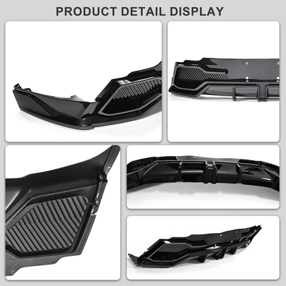 Model Y L Body Kit Full Aero Front Lip & Side Skirts & Rear Diffuser for Tesla