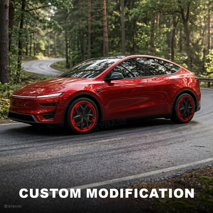 Model Y Juniper Performance Rim Protectors 21 Inch Wheel Rim Curb Rash Protection for Tesla 4PCS
