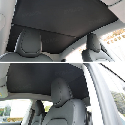 Model Y Juniper Sunshade Front & Rear Windshield Shade Side Window Sun Visor Glass Roof Sunshade Sun Protection Heat Insulation