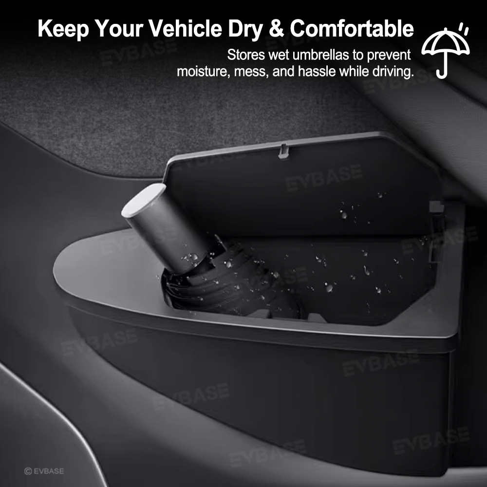 Model Y Juniper/ 3 Highland Front Door Trash Can Hidden Storage Organizer for Tesla