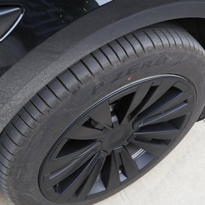 EVBASE Tesla Model Y Turbine Wheel Covers 19 inch Sport Model X Version Wheel Cap 4PCS Matte