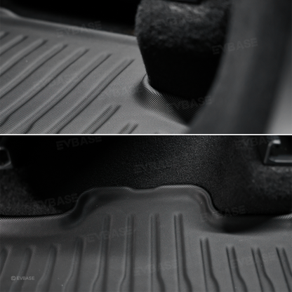 Model Y Juniper Standard All-Weather Floor Mats & Trunk Mats Cargo Liners & Seatback Covers TPE Interior Full Coverage Protector