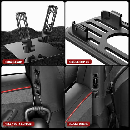 Model Y L Rear B-Pillar Air Vent Protective Covers with Hook