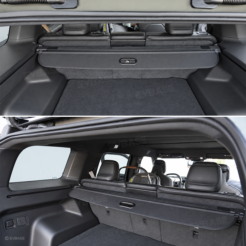 Cargo Cover for Rivian R2 Retractable Rear Trunk Cargo Shield Privacy Cover Security Shade