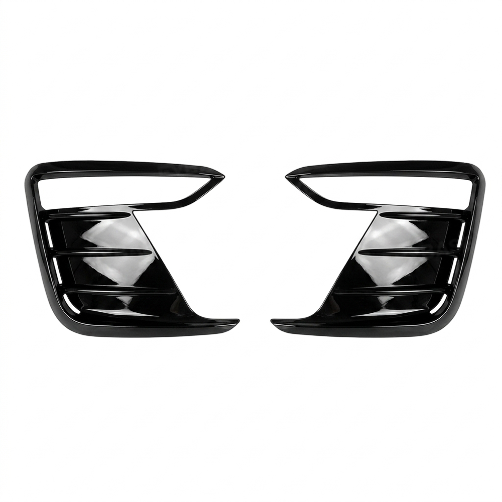 Model Y Juniper Front Fog Light Cover Trim ABS Sporty Style Fog Lamp Eyebrow Frame