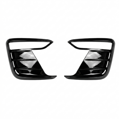 Model Y Juniper Front Fog Light Cover Trim ABS Sporty Style Fog Lamp Eyebrow Frame
