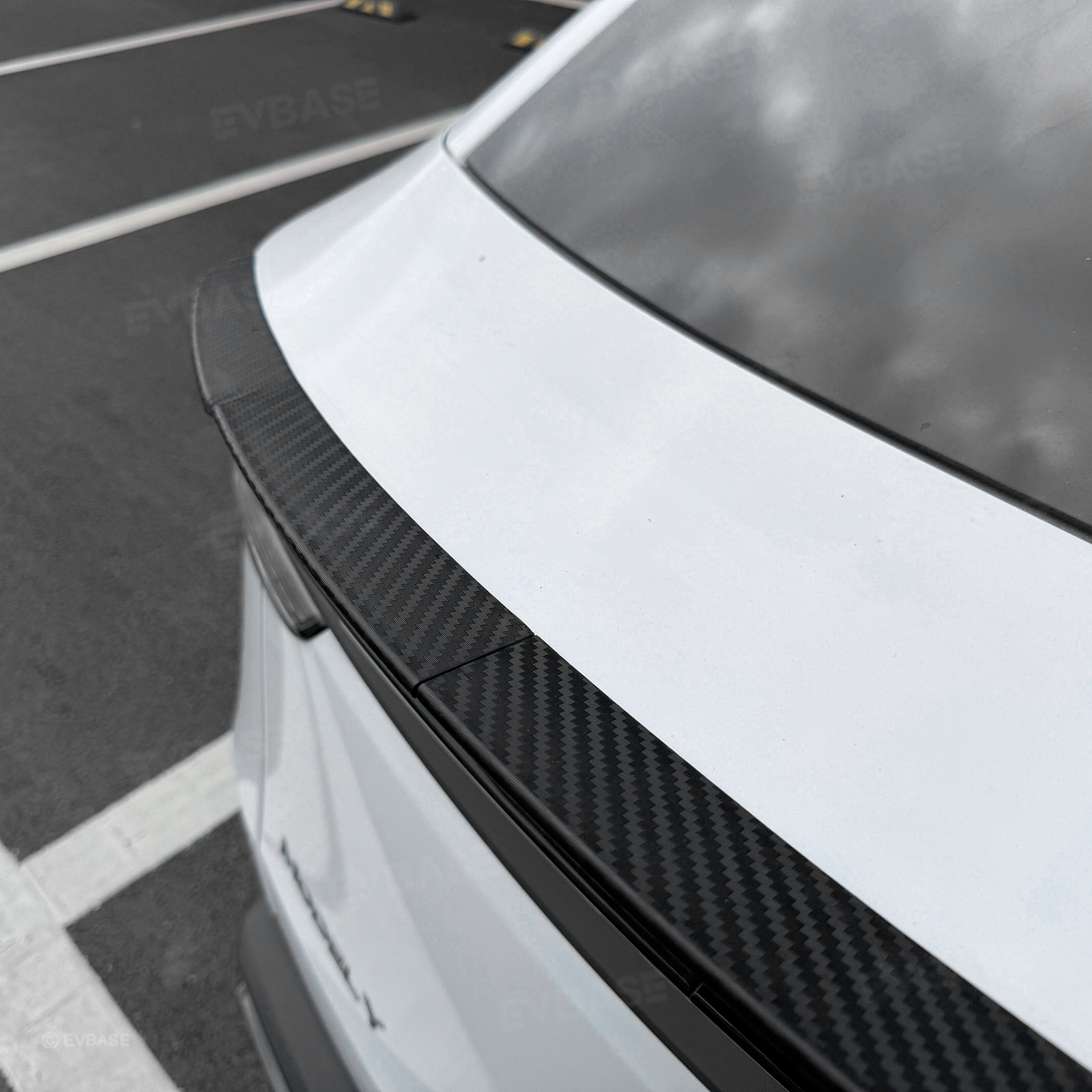 Model Y Juniper Rear Spoiler Wing ABS Aerodynamic Rear Trunk Lip Spoiler for Tesla