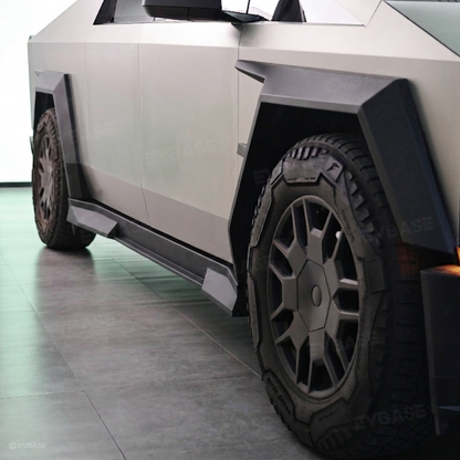 Cybertruck Armor Fender Flares Cover Off-Road Protection ABS Front & Rear Wheel Arches Eyebrow Protector Trim