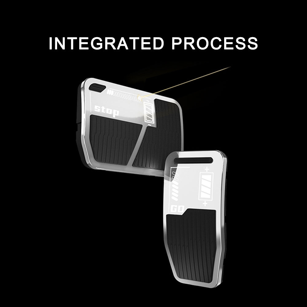 New Brake Pedal Covers Model 3 Y Non-Slip Performance Foot Silver Pedal Covers for Tesla