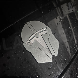 Tesla Logo Mandalorian logo Tesla With Superhero Graphics