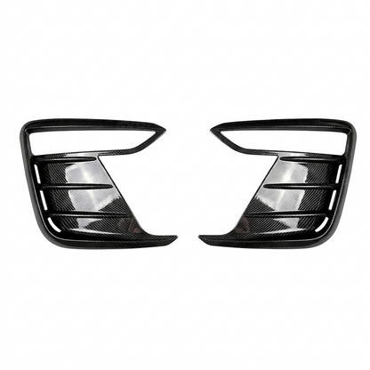 Model Y Juniper Front Fog Light Cover Trim ABS Sporty Style Fog Lamp Eyebrow Frame