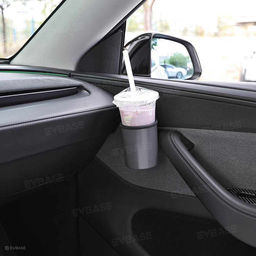 Model Y Juniper/ 3 Highland ABS Side Door Cup Holder Special Storage Drink Holder 4PCS