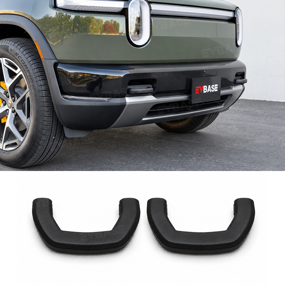 Front Bumper Tow Hook Covers for Rivian R2 Silicone Tow Hook Protector