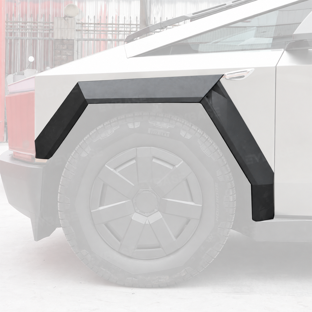 Cybertruck Fender Flare Covers 2.0 Wide Body Wheel Arch Trim Kit