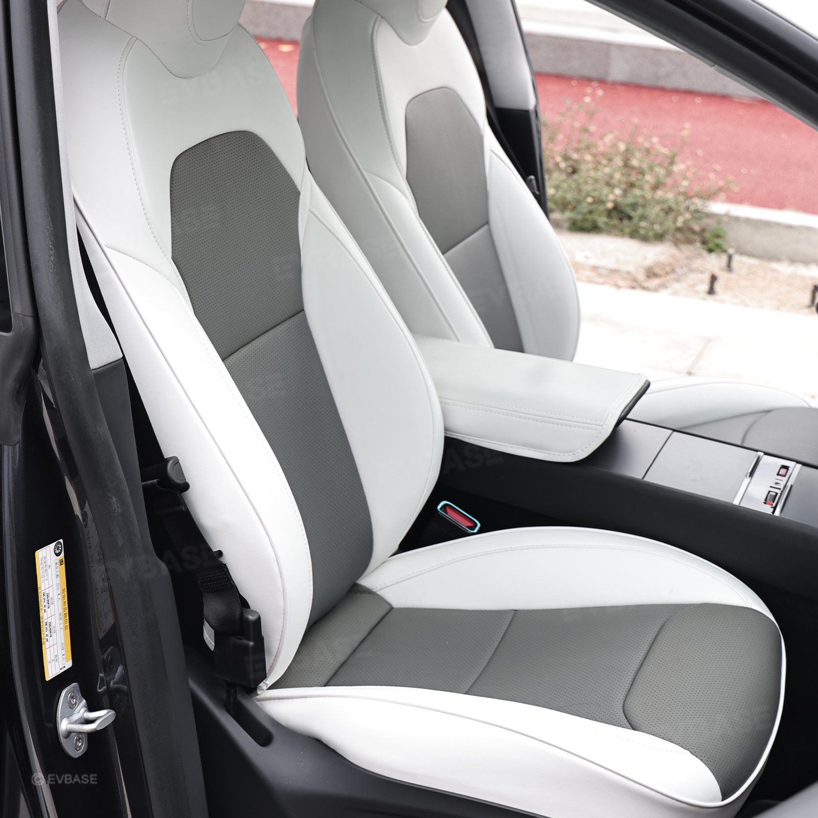 Model Y/ Y Juniper Seat Covers NAPPA Leather Seat Protector Full Set Airbag Compatible