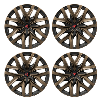 Model 3 Highland Wheel Covers 18" Photon Wheels Hubcaps Inspired By Model Y Performance