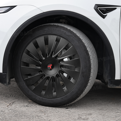 Model Y Juniper Standard 18" Wheel Covers for Tesla Aperture Wheels Induction Style Hubcaps